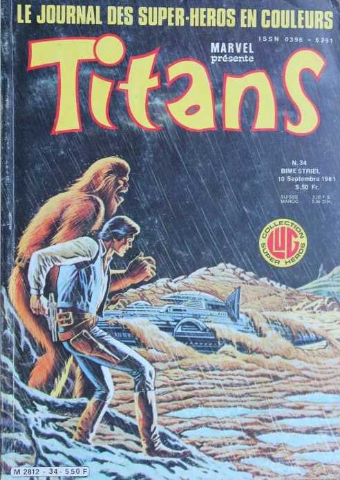 Scan de la Couverture Titans n 34